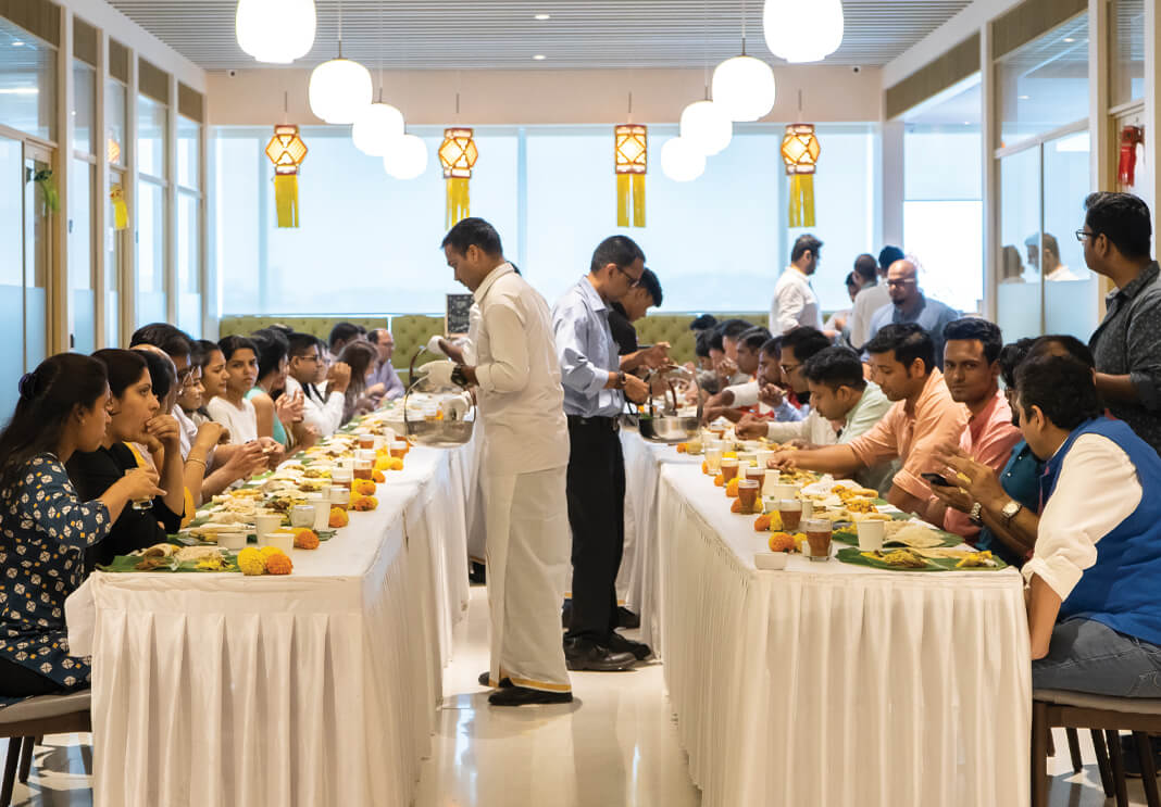 lunch Event at coworking space