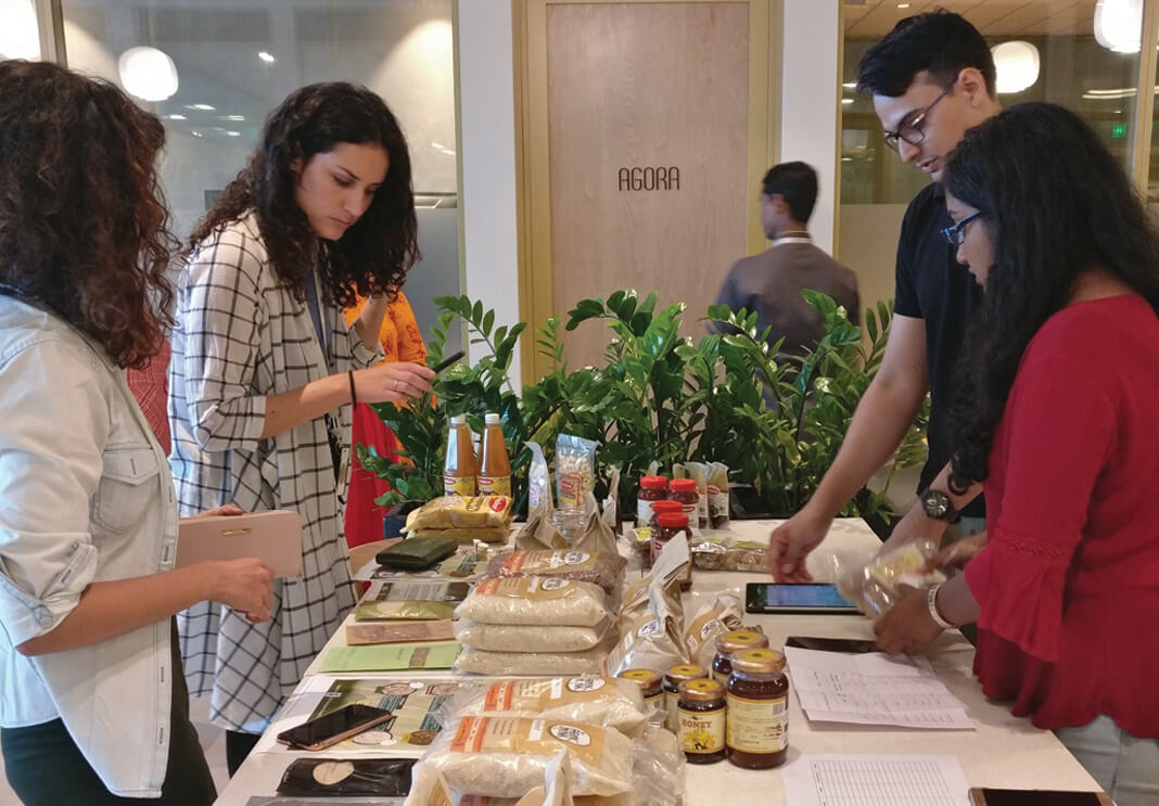 corporate events business stall