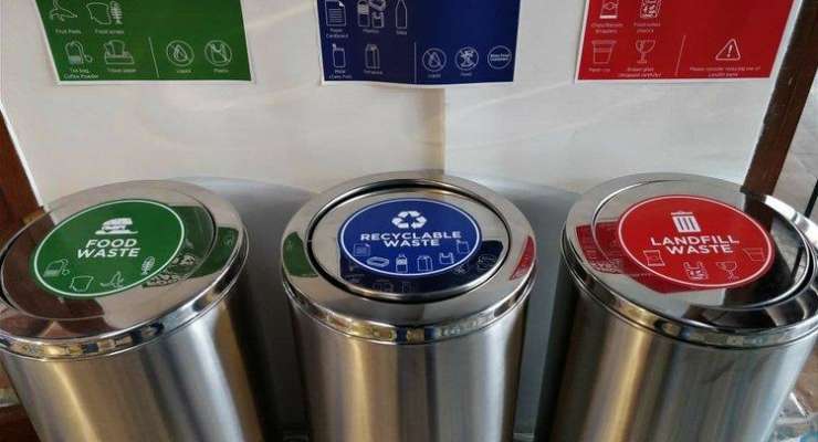 Coworking spaces can segregate, recycle, and compost waste to reduce wastage create a recycling culture