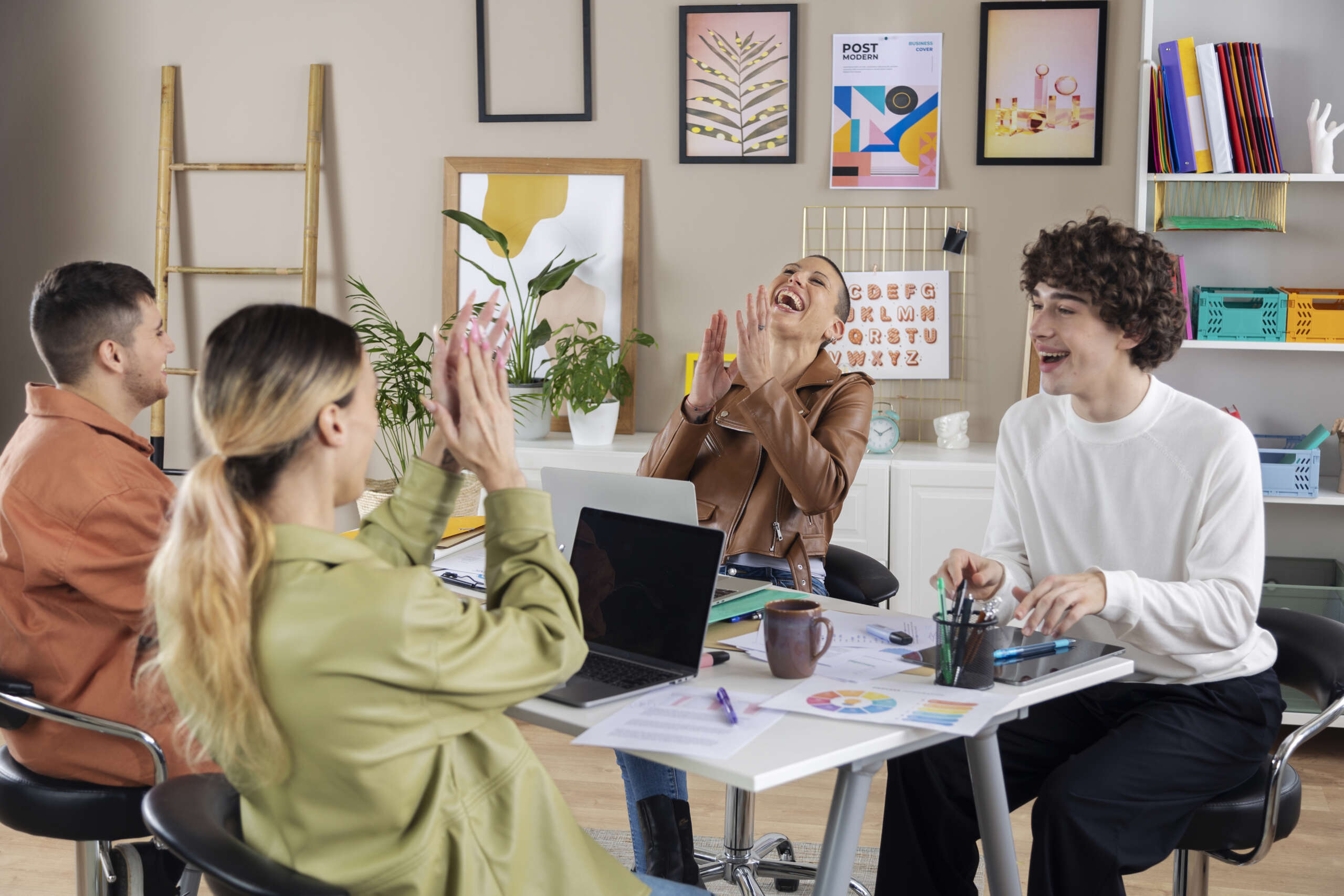 The Role of Mental Health, Colours, and Light in Performance at Work